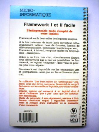 FRAMEWORK I & II Facile - Philippe MERCIER - Marabout Service MS737 - Informatique