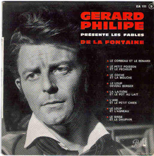 Gerard Philipe EP *les Fables De La Fontaine* - Other & Unclassified