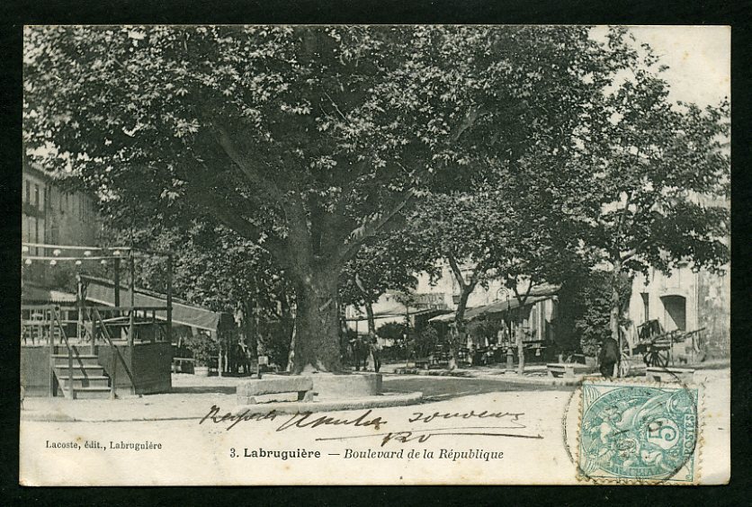 81 - LABRUGUIERES - Boulevard De La République - Labruguière