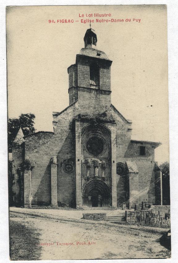 96 - FIGEAC  -- Eglise Notre-Dame Du PUY - Figeac