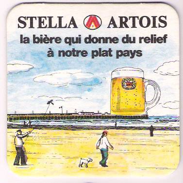 Stella Artois (Ancien Sous Bock) - Plage - Beer Mats