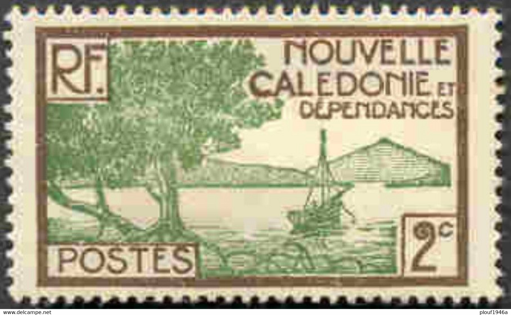Pays : 355 (Nouvelle-Calédonie : Colonie Française)  Yvert Et Tellier N° :  140 (*) - Neufs