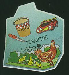 MAGNET SARTHE N° 72 - Magnets