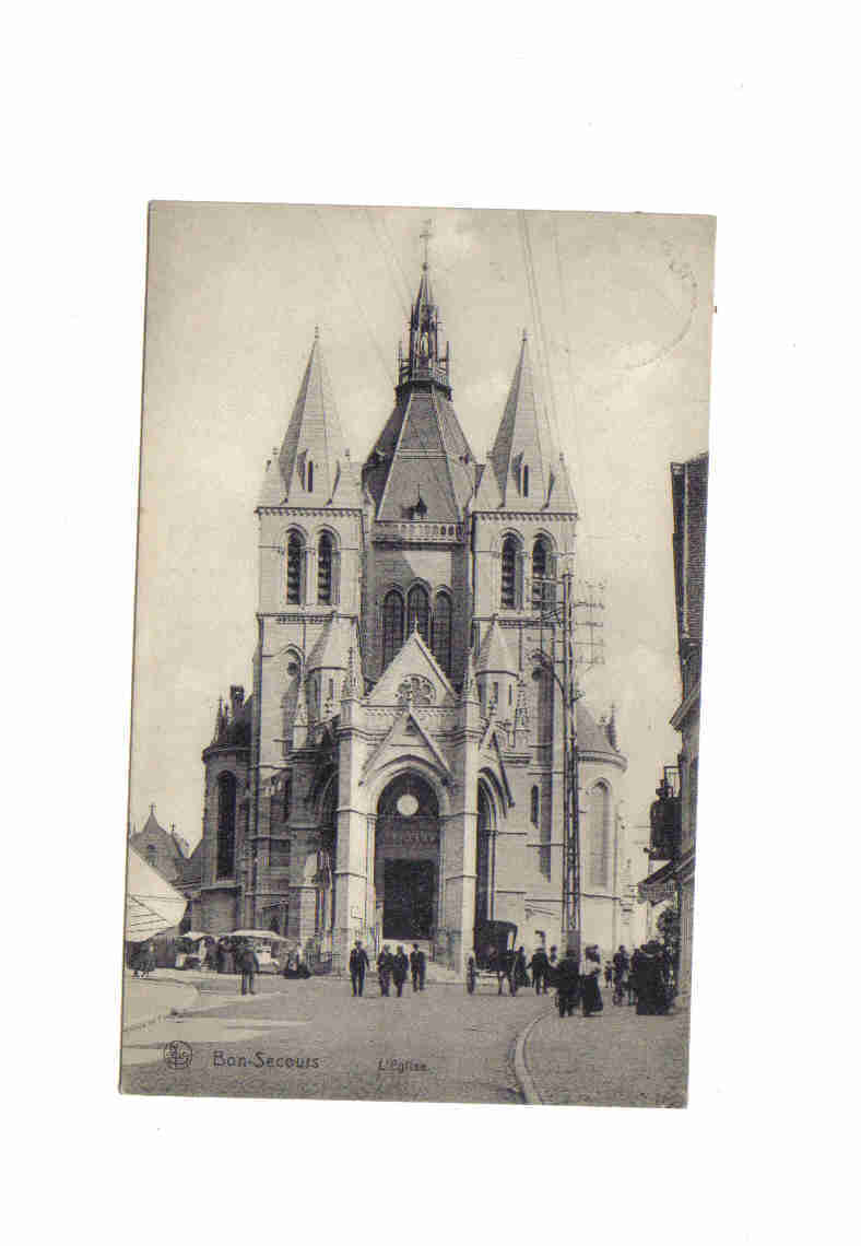 Bonsecours L´église 1914 - Peruwelz