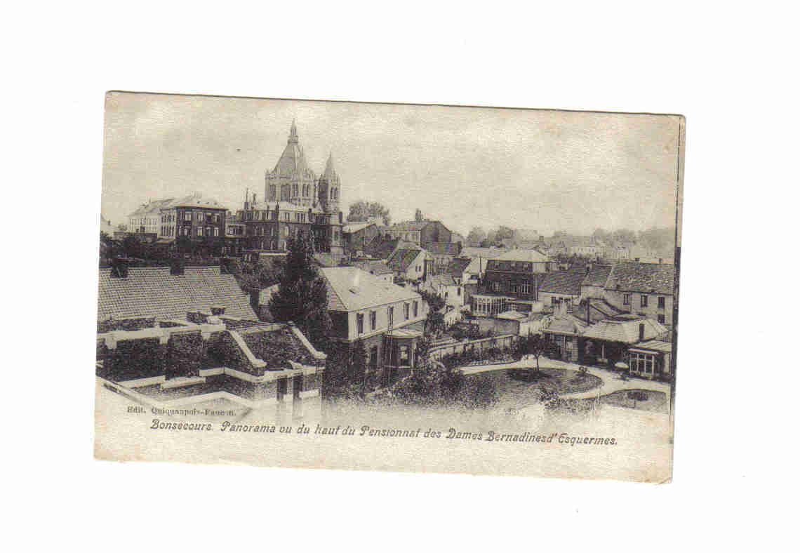 Bonsecours Panorama Vu Du Haut 1904 - Peruwelz
