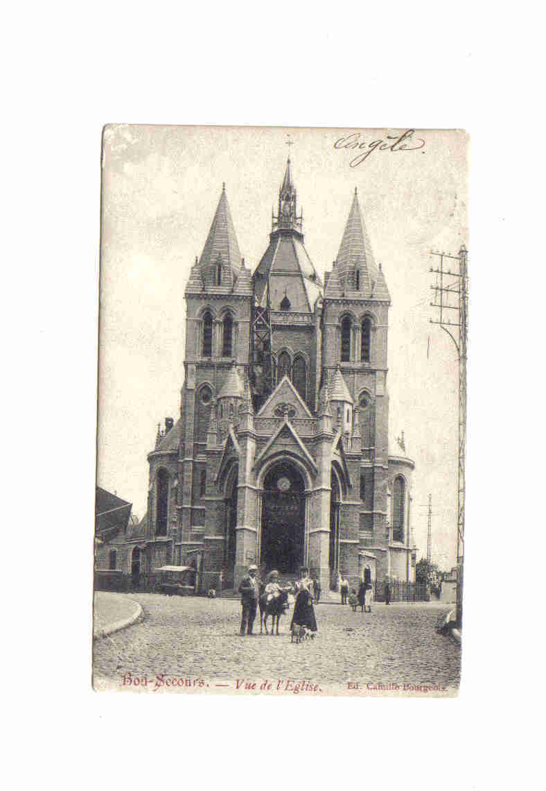 Bonsecours Vue De L´eglise 1905 - Peruwelz