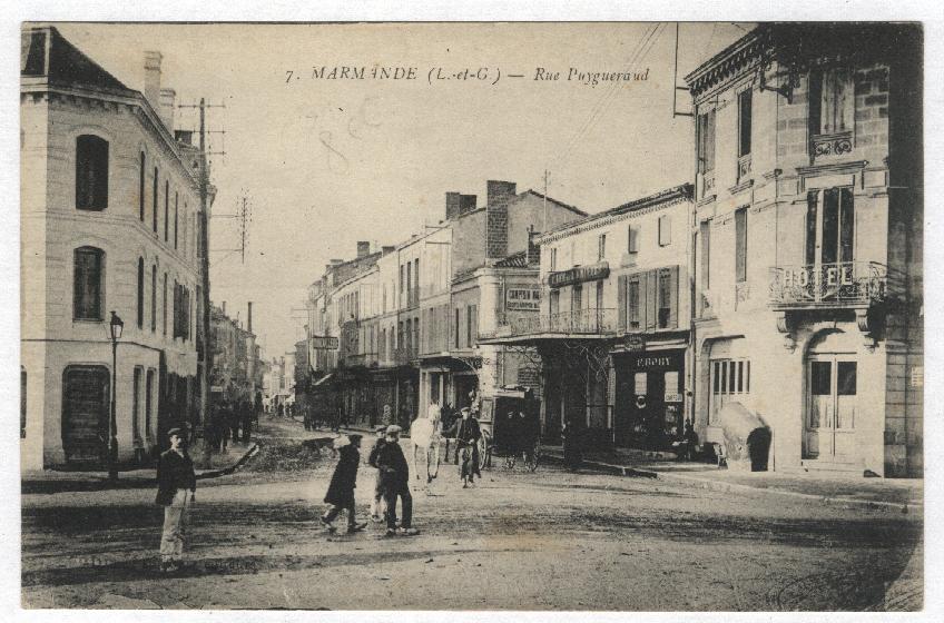 7 - MARMANDE  --  Rue Puygueraud - Marmande