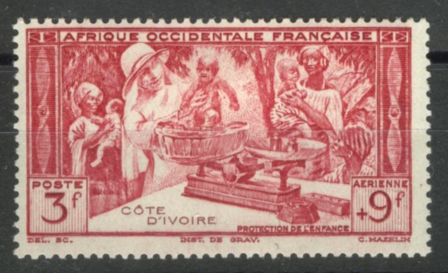 COTE D'IVOIRE Poste Aérienne  N° YT 6* 7* 8*   Cote 3 Euro - Ungebraucht