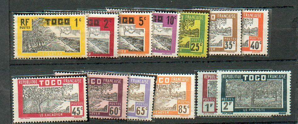 Togo 9 - 13 Valeurs Entre 1 24/143 * - Unused Stamps