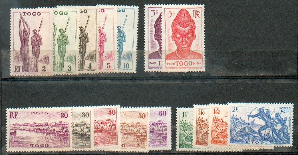 Togo 12 - 16 Valeurs Entre 182 à 207 * - Unused Stamps