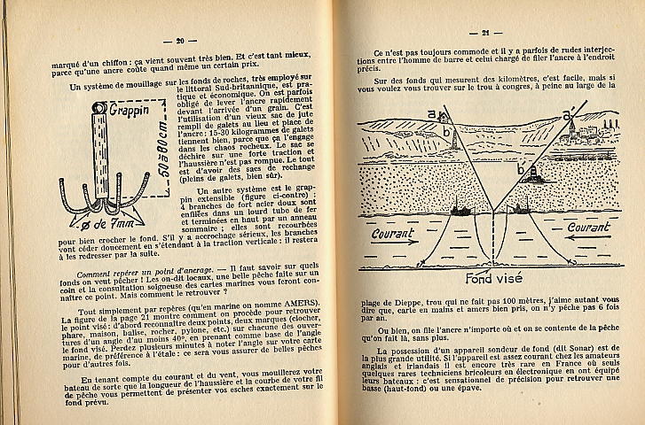 PECHES EN MER EN BATEAU   - 94 PAGES  -  QUELQUES  ILLUSTRATIONS  -  1975 - Jacht/vissen