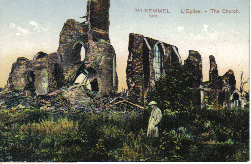 KEMMEL 1918 - L´Eglise The Church - Heuvelland
