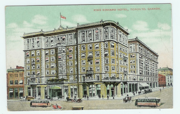 CPA Canada King Edward Hotel Toronto Edit Nerlich & Co Non écrite - Toronto