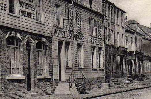 60 FORMERIE Place Du Fryer, Hotel St Pierre, Ed Pourret, 1916 - Formerie