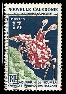 Nouvelle Calédonie-O (Y/T No, 324 - Crevette) (o) - Used Stamps