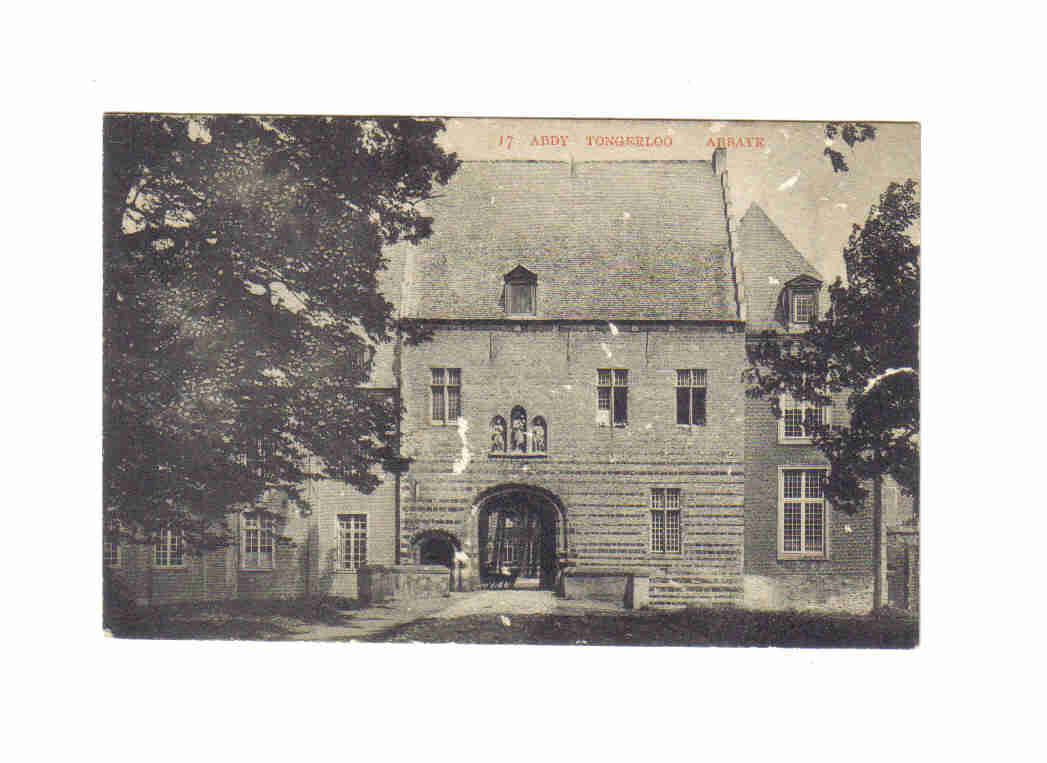 Tongerloo Abbaye N°17 1909 Met Sterafstempeling - Westerlo