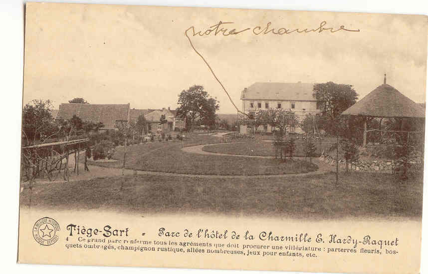 4204 - TIEGE - SART  -  Parc De L´Hôtel De La Charmille - Jalhay