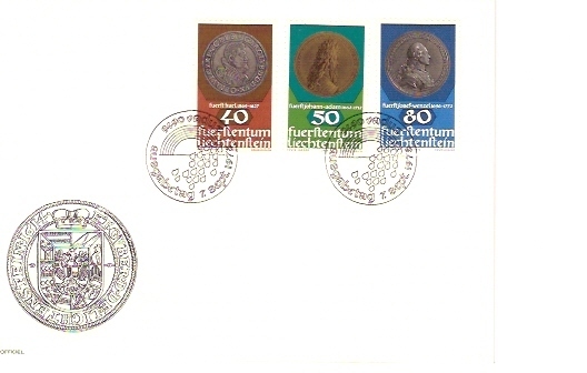 MONNAIES / FDC/  LIECHTENSTEIN 1978  / Lot De  2 Enveloppes Série Complète. / 2 SCANS / FAIRE OFFRE !!!!! - Coins