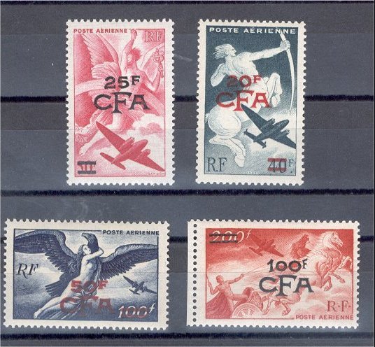 CFA AIRPOST / POSTE AERIENNE 1949 NEVER HINGED ** - Airmail
