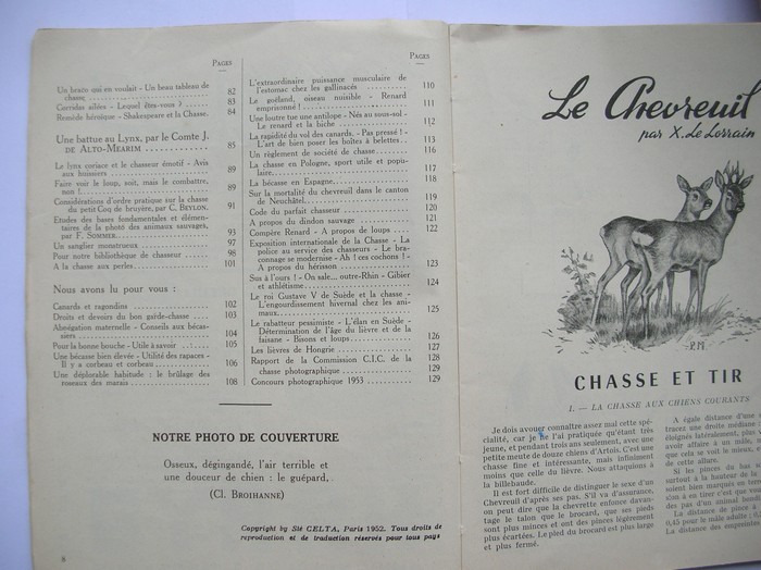 Sur Les Traces Ou à L´affût De Ce Qui Court, Vole Ou Rampe Et Mérite Le Nom De Gibier. - Jacht/vissen