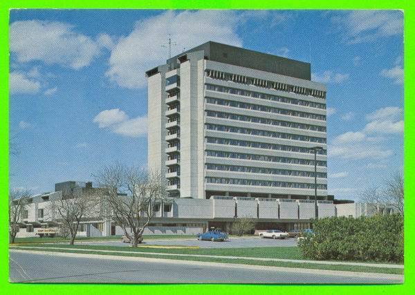 SAINT-HYACINTHE,QUÉBEC - HÔPITAL HONORÉ-MERCIER EN 1987 - CARTE À VOYAGÉE - - St. Hyacinthe