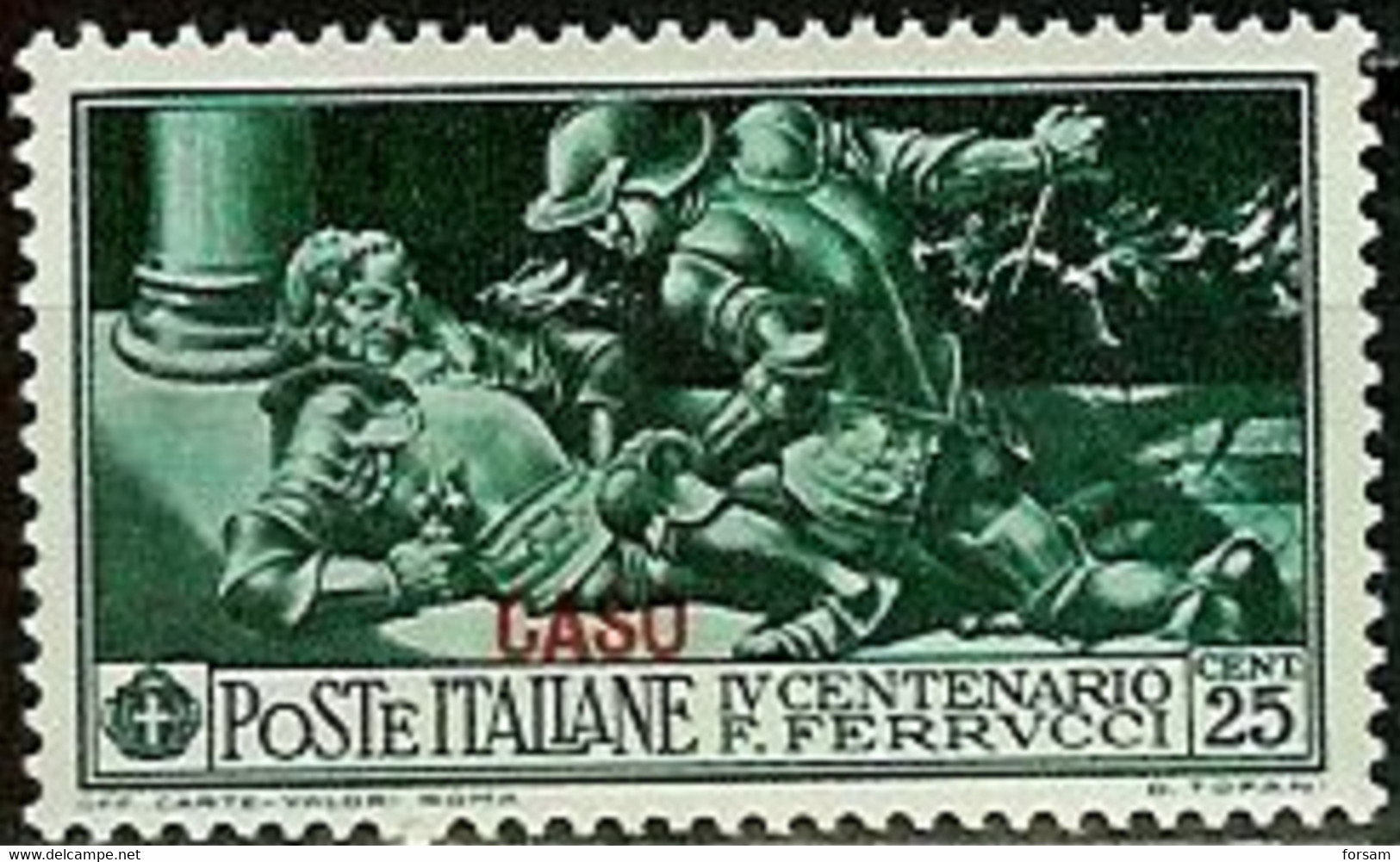 ITALY..AEGEAN..( CASO )..1930..Michel # 27...MLH. - Egée (Caso)