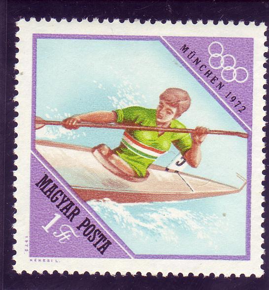 HONGRIE  N°2239  * *  JO 1972  Kayak - Canoa