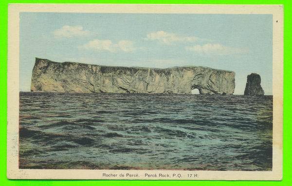 PERCÉ,QUÉBEC - ROCHER DE PERCÉ - PUBL. H.V. HENDERSON - - Percé