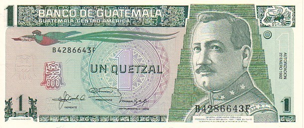 GUATEMALA   1 Quetzal  Daté Du 22-01-1992   Pick 73    ***** BILLET  NEUF ***** - Guatemala