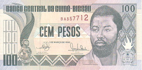 GUINEE BISSAU   100 Pesos   Daté Du 01-03-1990   Pick 11    ***** BILLET  NEUF ***** - Guinea-Bissau