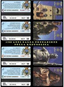 SAN MARINO 1700 ANNI FONDAZIONE  ** CATALOGUE GOLDEN 2004 D NR. 47/50 EURO 20.50 - Saint-Marin