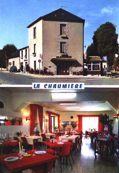 Cpsm Pithiviers (45, Loiret) Hôtel Restaurant "La Chaumière", Près De La Gare. Cliché Cherret De Pithiviers - Pithiviers