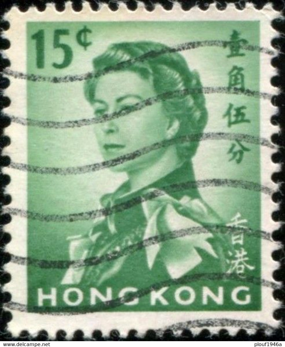 Pays : 225 (Hong Kong : Colonie Britannique)  Yvert Et Tellier N° :  196 A (o) - Oblitérés