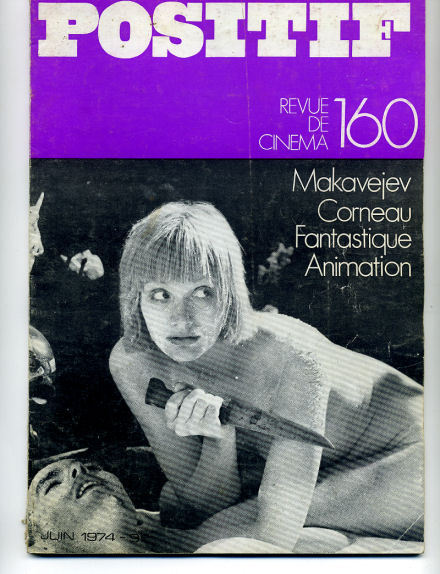 Cinéma, Makavejev, Corneau, Fantastique, Animation, 1974 - Film