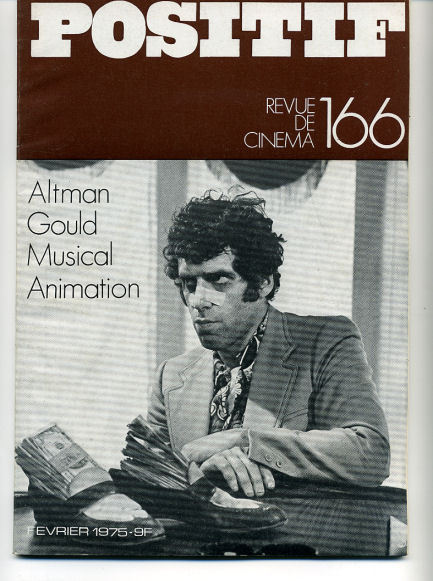 Cinéma,   Altman, Gould, Musical Animation, 1975 - Cinéma