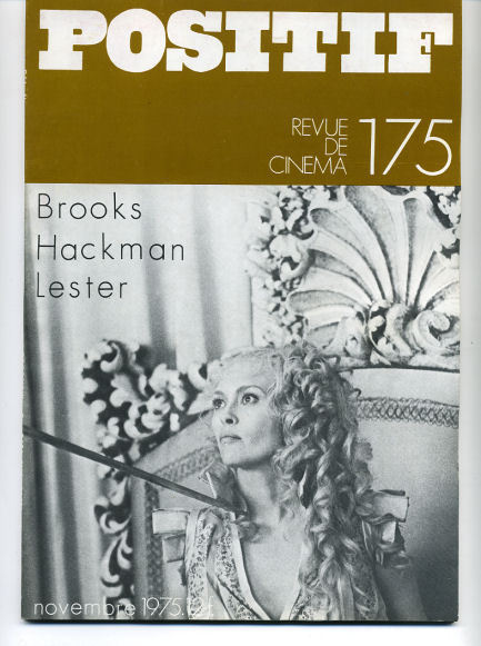 Cinéma,   Brooks, Hackman, Lester, 1975 - Cinéma