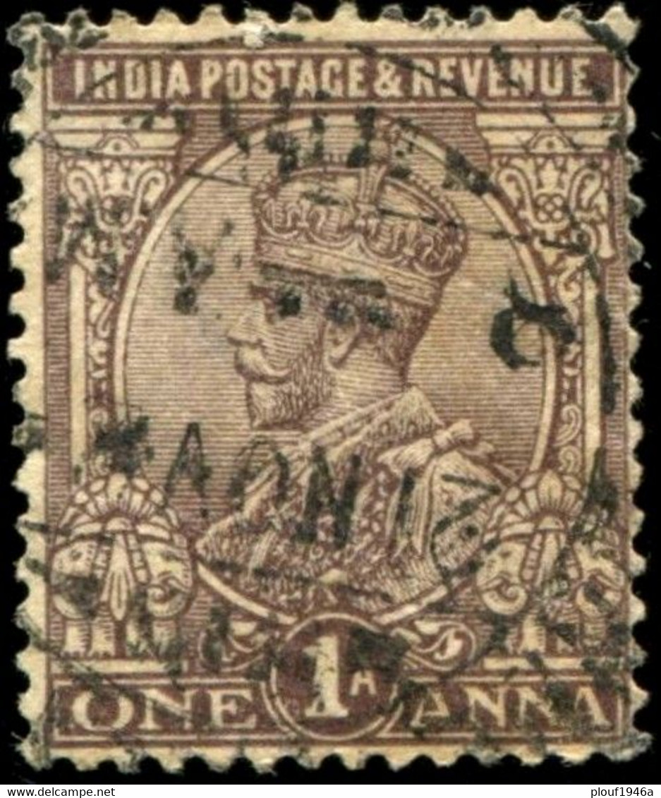 Pays : 230,3 (Inde Anglaise : Empire)  Yvert Et Tellier N° :   78 (o) - 1911-35 Roi Georges V