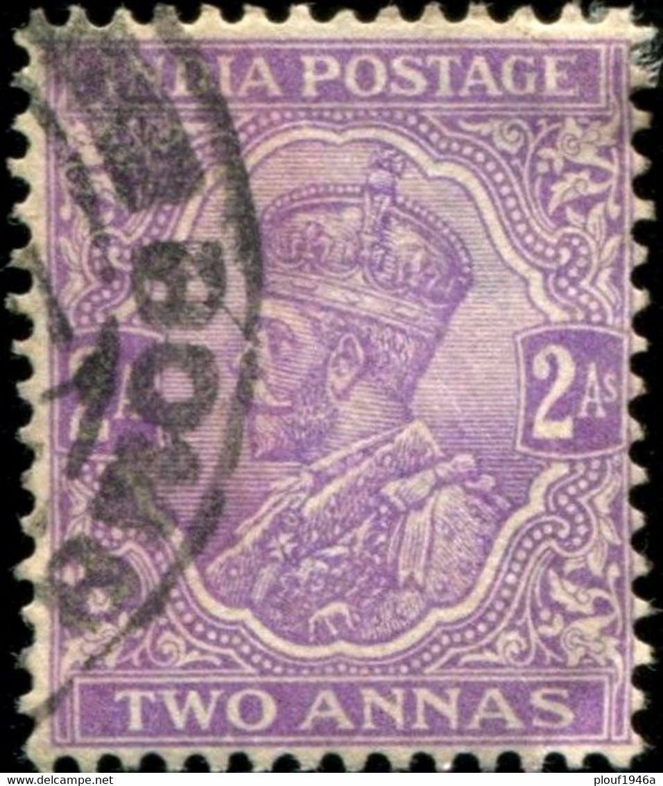 Pays : 230,3 (Inde Anglaise : Empire)  Yvert Et Tellier N° :   82 (o) - 1911-35 King George V