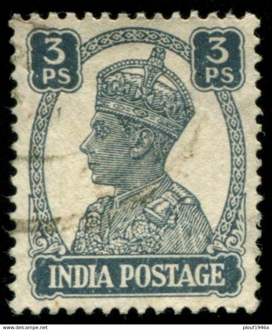 Pays : 230,3 (Inde Anglaise : Empire)  Yvert Et Tellier N° :  161 (o) - 1936-47 Koning George VI