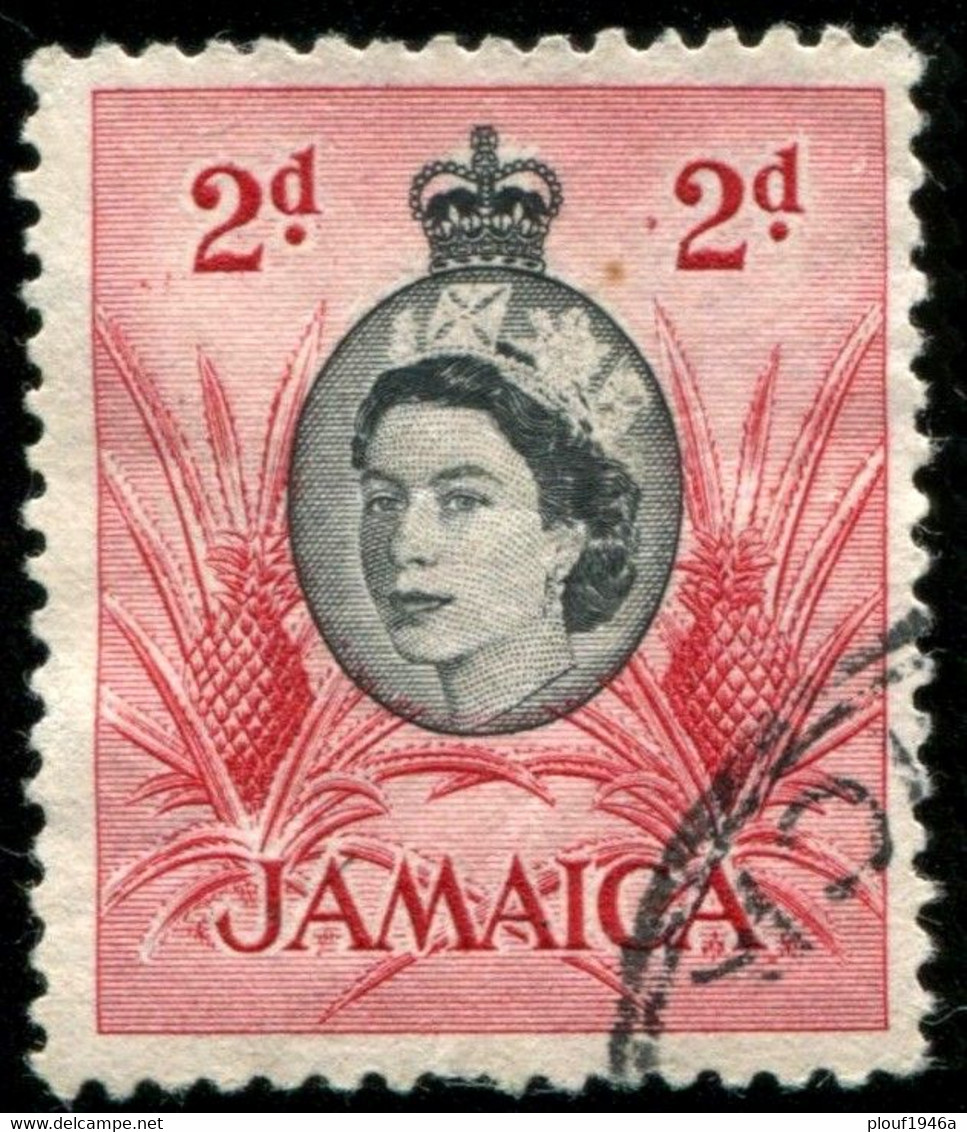 Pays : 252 (Jamaïque : Colonie Britannique)  Yvert Et Tellier N° :    168 (o) - Giamaica (...-1961)