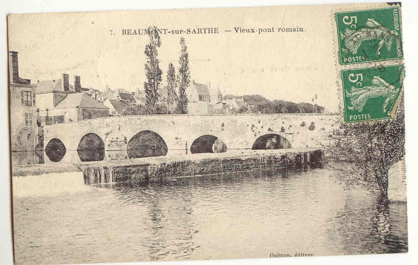 F1394 - BEAUMONT-SUR-SARTHE - Vieux Pont Romain - Beaumont Sur Sarthe