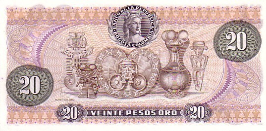 COLOMBIE   20 Pesos Oro  Daté Du 01-01-1982    Pick 409d     ***** BILLET  NEUF ***** - Kolumbien