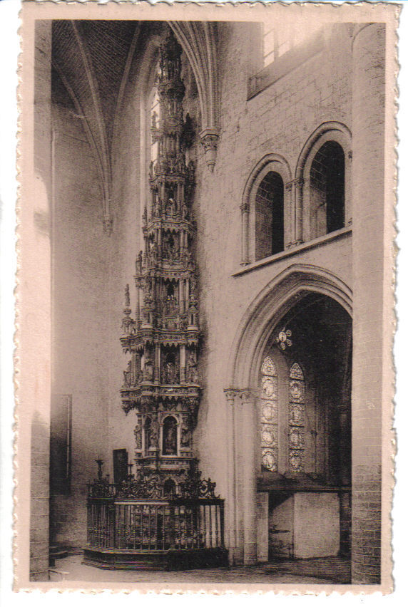 ZOUTLEEUW  -  De Heilige Sacramentstoren -  LÉAU  -  La Tourelle Du Saint-Sacrament - Zoutleeuw