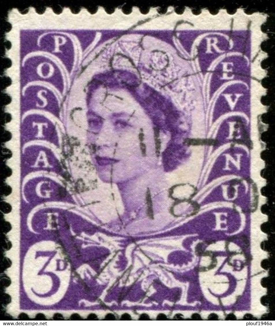 Pays : 200,6 (G-B) Yvert Et Tellier N° :   315 (o)  Filigrane O - Escocia