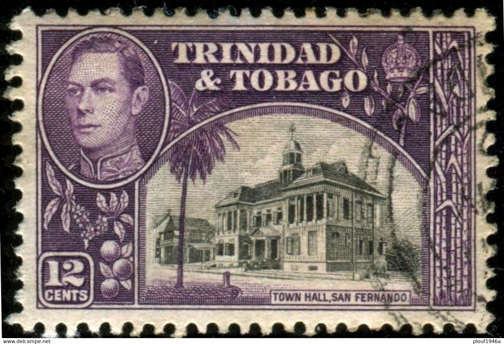 Pays : 482,1 (Trinité Et Tobago : Colonie Britannique)      Yvert Et Tellier N° : 144 (o) ; SG TT 252a - Trinidad & Tobago (...-1961)