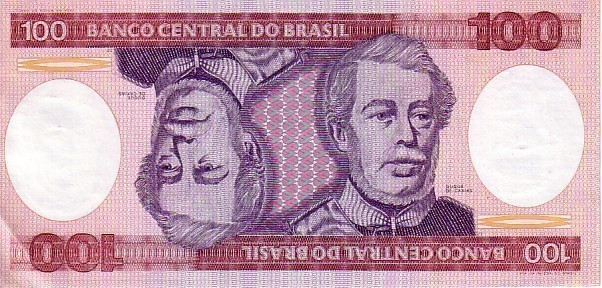 BRESIL   100 Cruzeiros  Non Daté (1984)   Pick 198b  Signature 21    ***** BILLET  NEUF ***** - Brasil