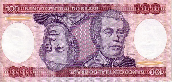 BRESIL   100 Cruzeiros  Non Daté (1984)   Pick 198b  Signature 21    ***** BILLET  NEUF ***** - Brésil