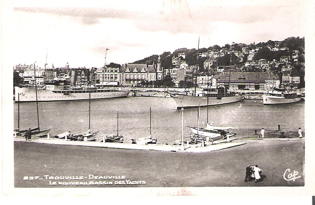 14  TROUVILLE  DEAUVILLE  LE NOUVEAU BASSIN DES YACHTS     N°785 - Trouville