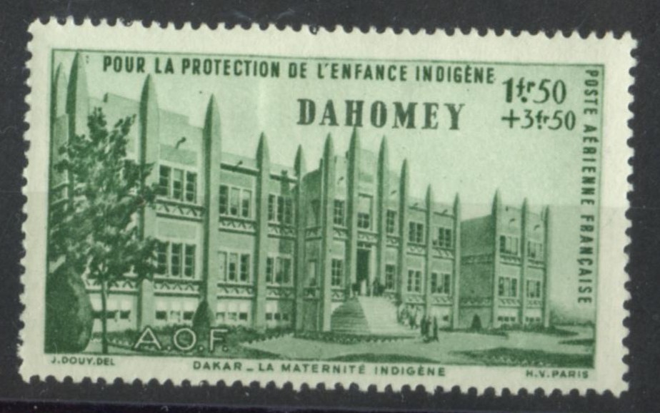 DAHOMEY  Poste Aérienne N° YT 6*  & 7* - Cote YT 1,60euro - Neufs