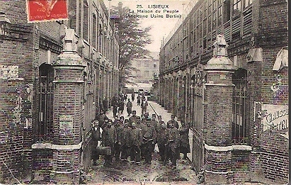 14  LISIEUX   LA MAISON DU PEUPLE  (ANCIENNE USINE BERTIN) TTB  N°798 - Lisieux